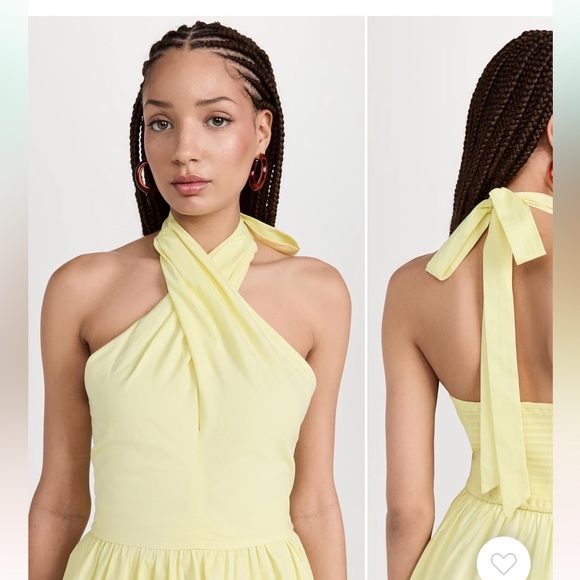 NWT Staud Smocked Kai Top in Sunray - Picture 1 of 5